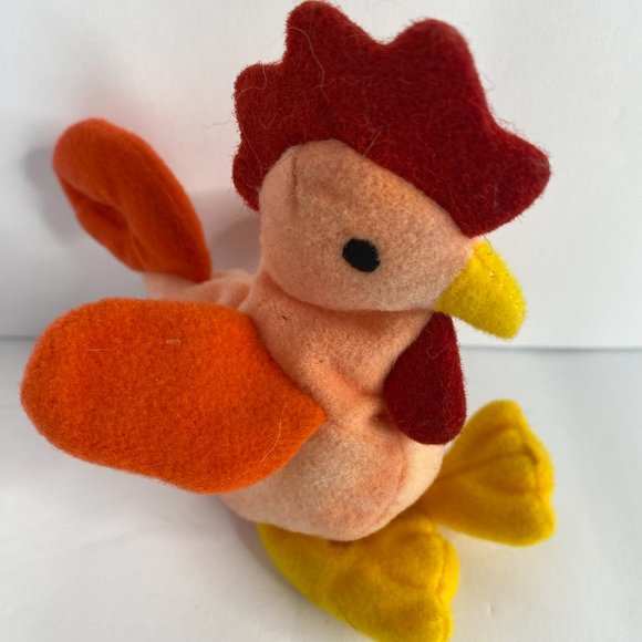 TY Teenie Beanie Baby Strut the Rooster Vintage - Picture 3 of 5